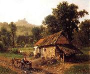 Albert Bierstadt In_the_Foothills painting